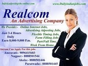 Ad-Posting jobs,  Work from home,  Earn & learn course,  Part/full time j