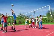 VOLLEYBALLL COURT FLOORING