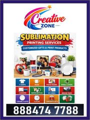 Mug Printing – Keychains | T-Shirt Printing | Contact Creative Zone | 
